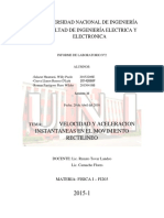 Laboratorio de Fisica 1 - VELOCIDAD Y AC PDF