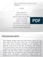 Pengaruh Pendidikan Mipa Pada Sarana Dan Prasarana Pendidikan