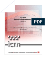Joomla Metodología de Desarrollo PDF
