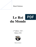 Rene Guenon - Le Roi Du Monde [Fr]