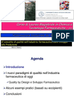 Il Concetto Di Qualità Nell'industria Farmaceutica Dallo Sviluppo Alla Produzione. Adami PDF