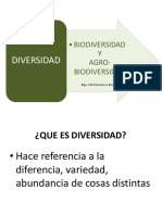 Biodiversidad y Agrobiodiversidad