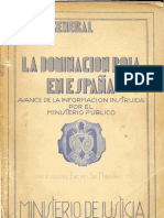 La Causa General - Ministerio de Justicia - 1943