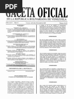 Decreto N° 3.818 Gaceta Oficial N° 41.614