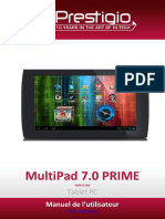 Prestigio Série MultiPad 7-0 Prime - Manuel de L'utilisateur - FR-PMP3270B