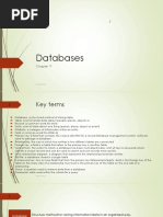 Databases Part 1