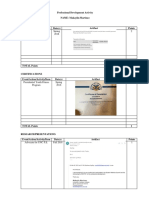 Professional Development Activity Information and Template