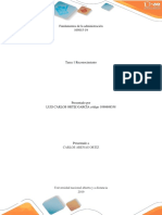 Fundamentos de La Administración Tarea 1