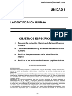 Unidad II Identificación Papiloscópica