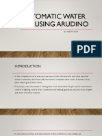 Automatic Water Tap Using Arudino