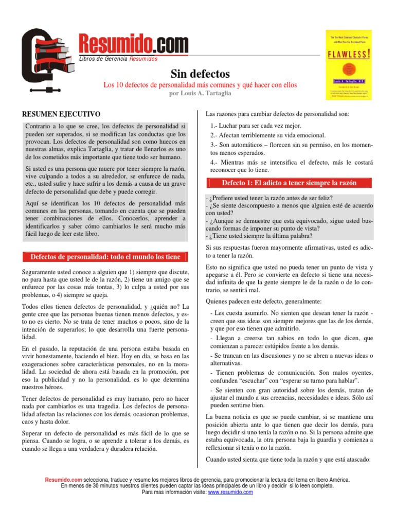 FLAWLESS PDF Verdad Autor