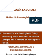 Unidad IV-Psicología Del Trabajo-Alumnos-2017 PDF