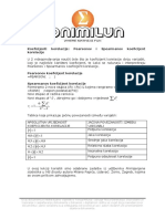Koeficijent Korelacije Pearsonov I Spearmanov PDF