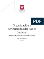 Apuntes de Derecho Procesal Orgánico