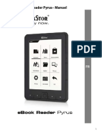 TrekStore Série eBook-Reader Pyrus - Manuel de L'utilisateur - V1-10 - FR