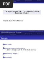 Dimensionamento Condutores I