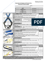 FOR HSE 004.02 Formato de Inspeccion de Equipos de Prevencion y Proteccion Contra Caidas PDF