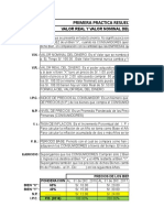 Primera Practica Resuelta ..... Valor Nominal y Valor Real Primera Fase