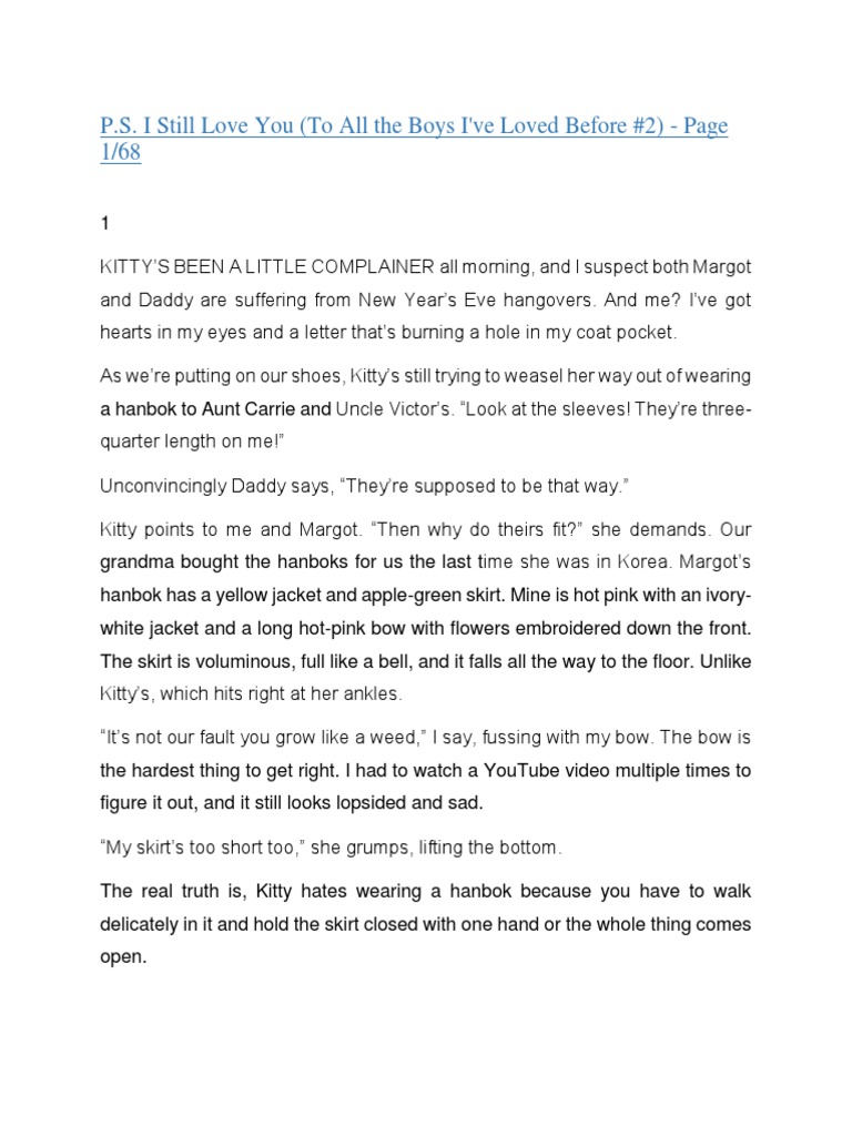 PS I Still Love You PDF
