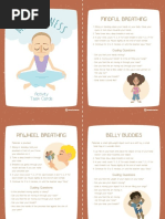 Mindful Breathing: Activity Task Cards