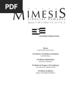Mimesis vol23 n2 2002 Catroga