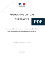 Regulating Virtual Currencies