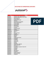 Convenios Pago en PUNTORED