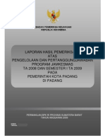 LHP Jamkesmas Kota PADANG