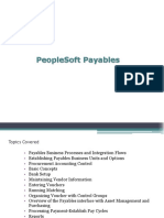 Peoplesoft Payable