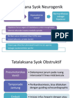 Tatalaksana Syok Neurogenik Dan Obstruktif