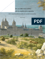 SINDE_Sobre el estilo renacentista y el fin de la arquitectura española.pdf