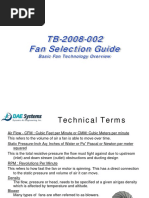 TB-2008-002 Fan Selection Guide: Basic Fan Technology Overview