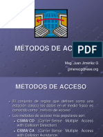 METODOS DE ACCESO