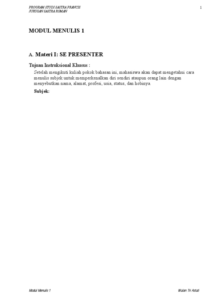 Bahasa Perancis