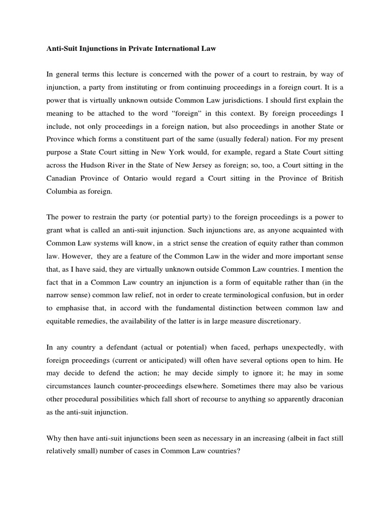 368 PDF PDF Equity (Law) Injunction