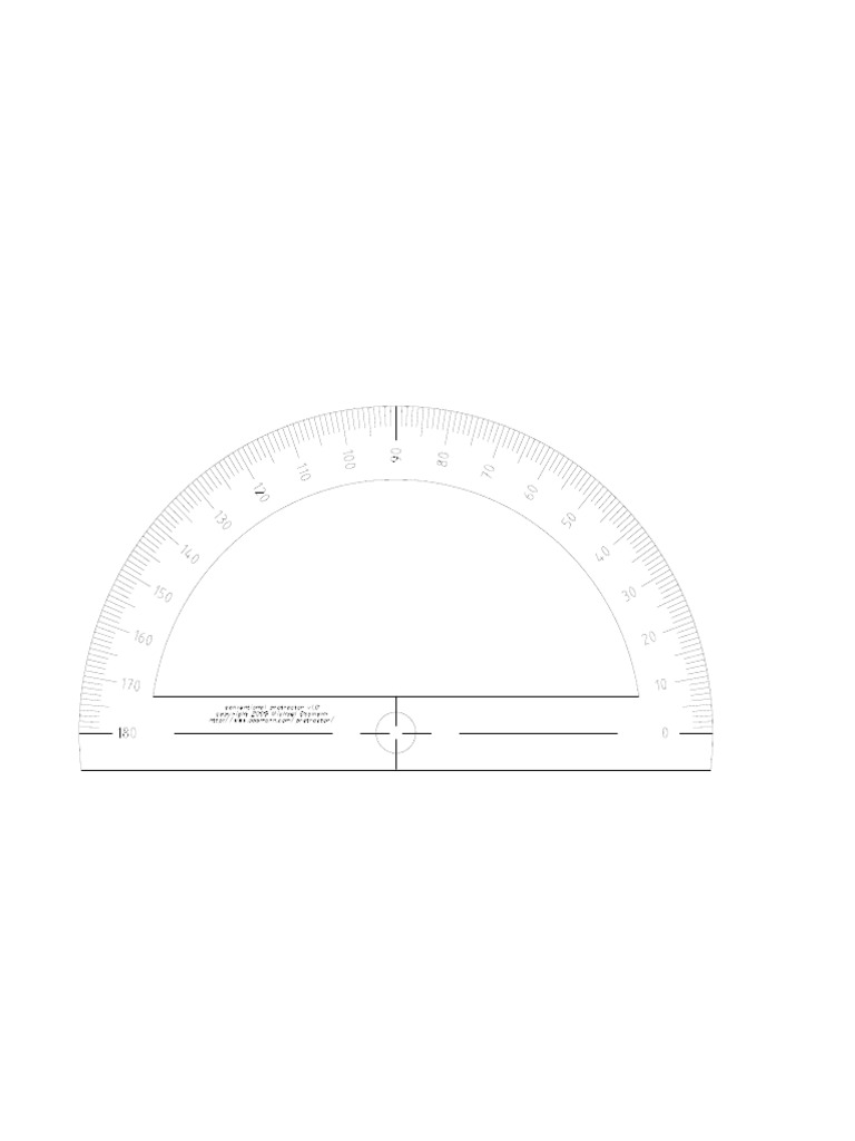 Conventional Protractor PDF | PDF