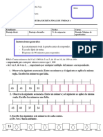 Prueba Escrita Final de Unidad 1