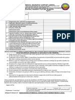 Professional Indemnity Form PDF