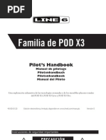Download POD X3 User Manual Rev a - Spanish by Fermin Alvarez SN40619323 doc pdf