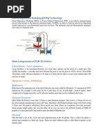 Fused Deposition Modeling (FDM) Technology: Z Resolution - Layer Thickness