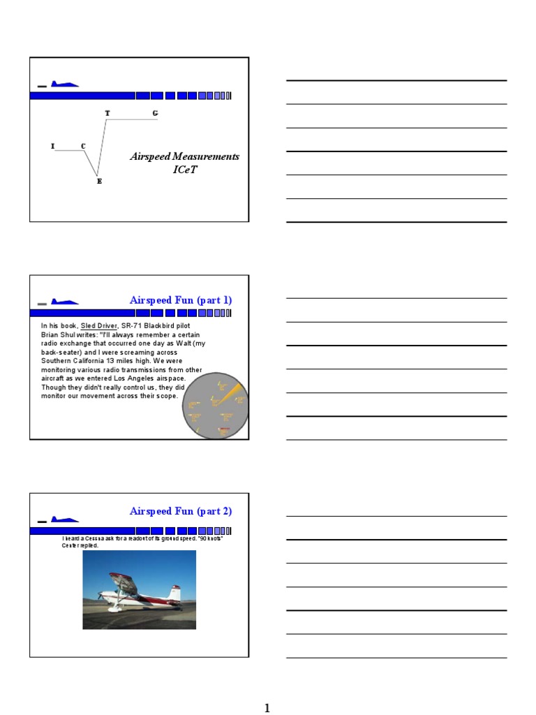 Airspeed Pdf Pdf Airspeed Aviation