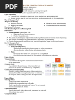 Planning-A Primary Managerial Activity That Involves:: Chapter 7: Foundations of Planning