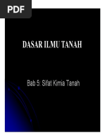 Sifat Kimia Tanah