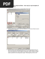 Defining EC8 Seismic Analysis in Robot - Example