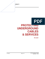 Protecting Underground Cables & Services: Pe Cu57