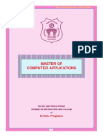 Master of Computer Applications: B.Tech. Programs