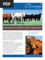 Livestock Isolation and Quarantine Guide | PDF | Quarantine | Livestock