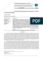 Impacts of Inquiry-Based Laboratory Experiments On PDF