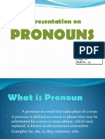 What Is Pronoun