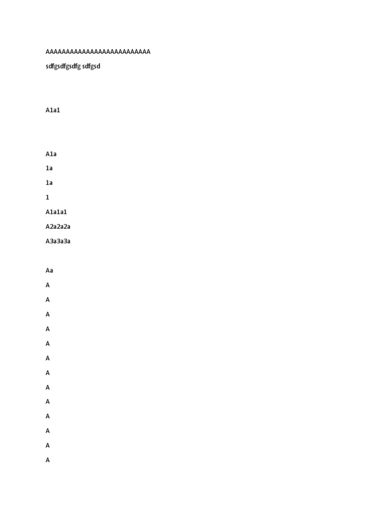 Placeholder Document Content | PDF